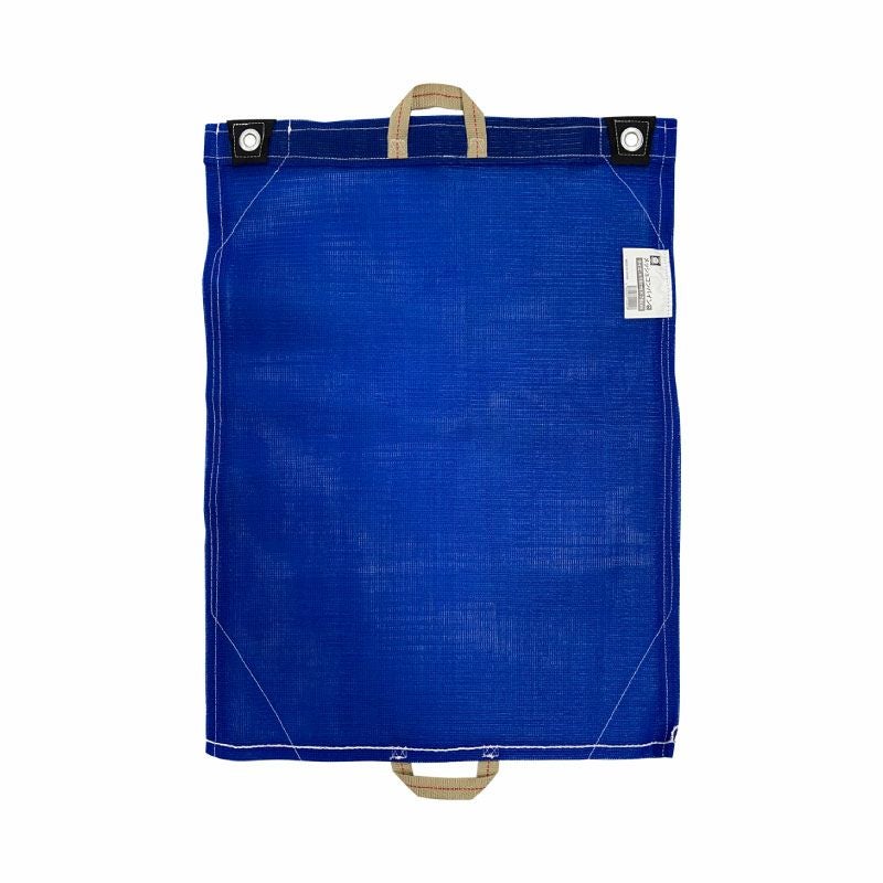 メッシュコンバイン袋 青 約58cm×78cm 厚手 両取手付 | 農家のお店お