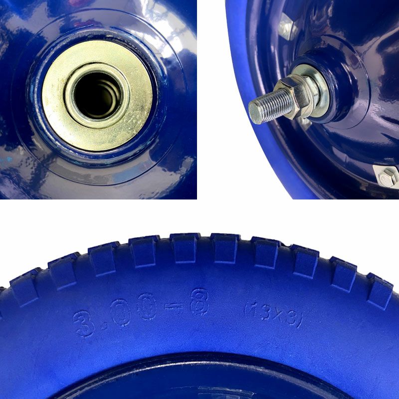 一輪車 ノーパンクタイヤ PR1302PU (予備、交換用にも最適) | 農家のお