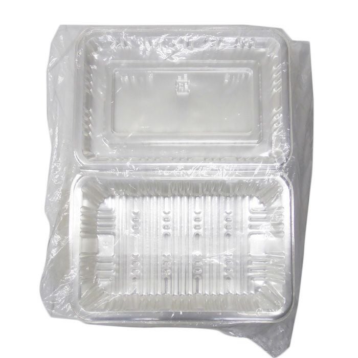 フードパック特中浅 SE L 100枚入 透明パック 使い捨て容器 | 農家のお