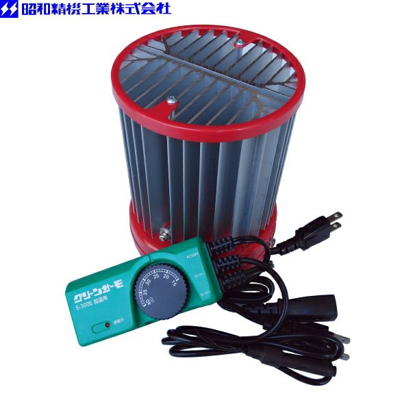 パネルヒーター NS-200 100V 200W 赤 昭和グリーンサーモ　セット パネルヒーター NS-200 100V 200W 赤 昭和グリーンサーモ セット
