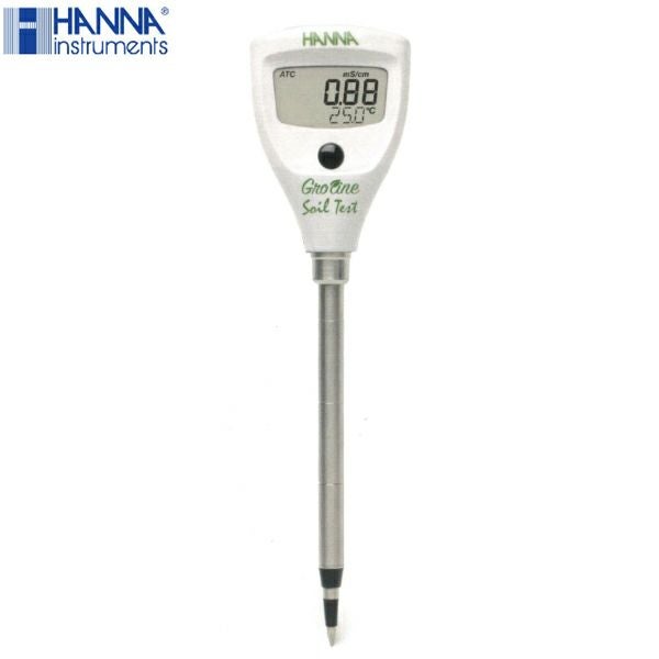 ハンナ 土壌EC・温度計 ソイルテスト HI98331N 未使用 ハンナ インスツルメンツ 土壌ダイレクト EC・温度テスター ソイル