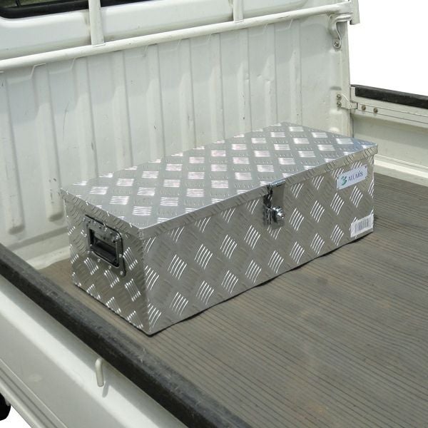荷台アルミニウム製収納ボックス アルミス トラック荷台用 アルミボックス 60L ABX-76 鍵付き | 農家の