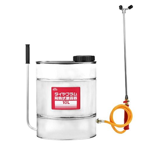 藤原産業 セフティー3 ダイヤフラム背負式噴霧器 10L 2頭口ノズル