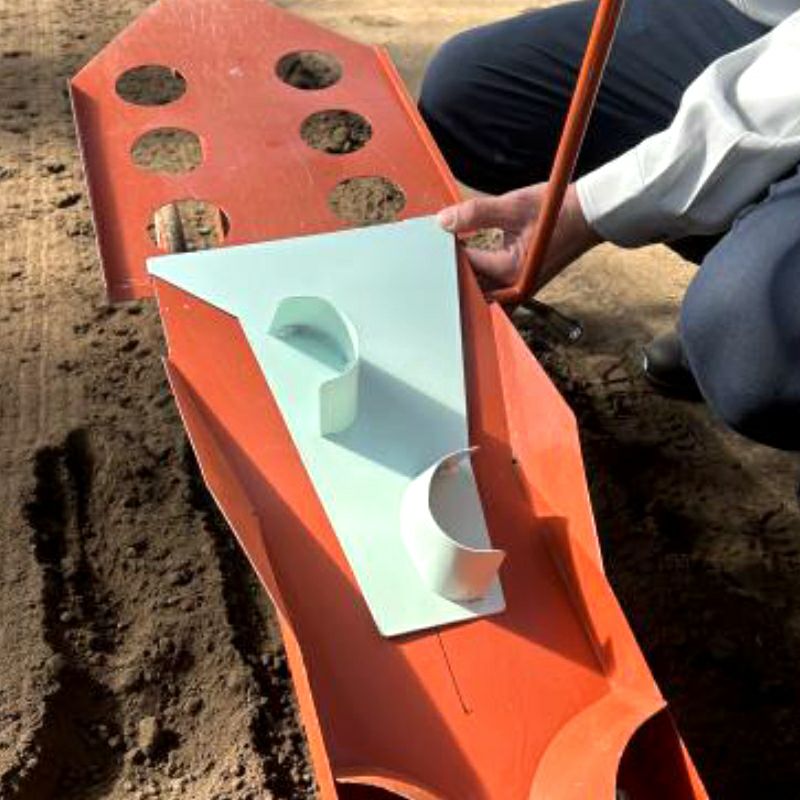 ニッテン 苗おさえ棒 チェーンポット簡易移植機 ひっぱりくん専用