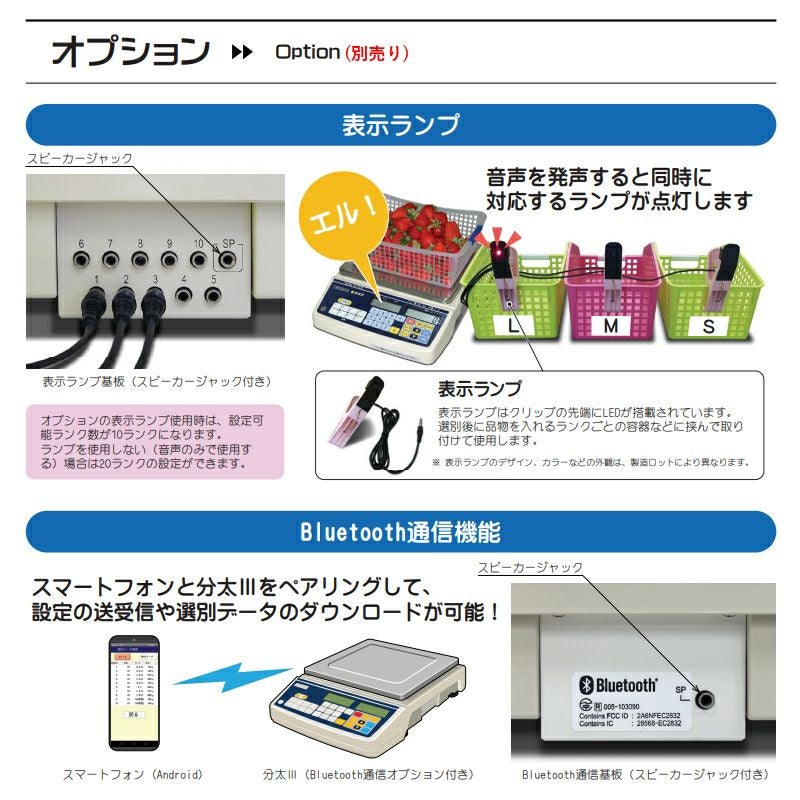 宝計機製作所 分太3 TB-6III / TB-15III / TB-30III 6～30kg 音声式